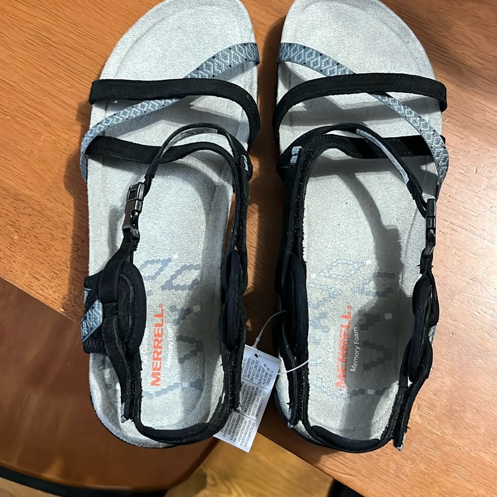 Merrell memory foam sandals